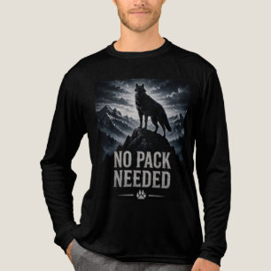 Schatten Power Grafik – Moderne Minimalistische Ge Tri-Blend Shirt