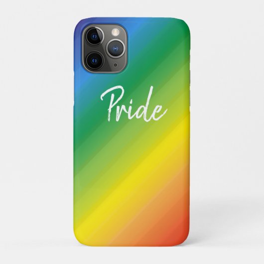 Schatten Rainbow LGBTQ Case-Mate iPhone Hülle (Rückseite)
