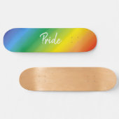 Schatten Rainbow LGBTQ Skateboard (Horizontal)