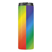 Schatten Rainbow LGBTQ Thermosbecher (Rückseite)