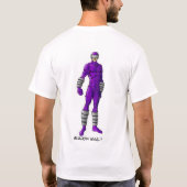 Schatten-Ritter T T-Shirt (Rückseite)
