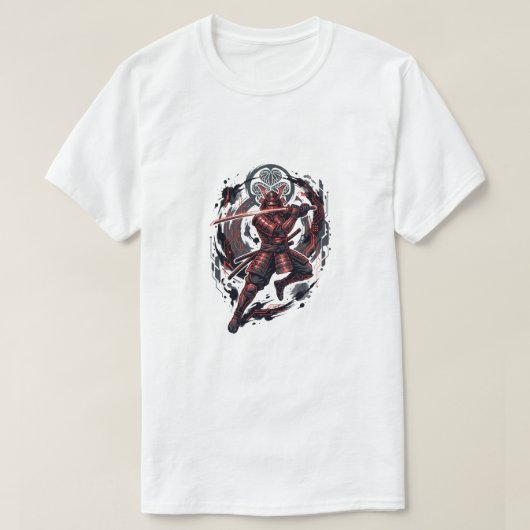 Schatten-Samurai T-Shirt (Design vorne)