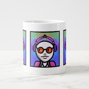 Schatten schauen Jumbo-Tasse