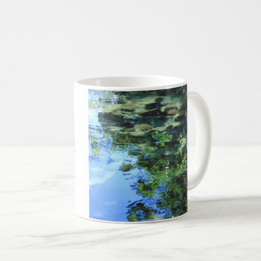 Schatten Schildkrötenkunst Kaffeetasse (VorderseiteRechts)