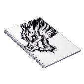Schatten-Schuppen-Drache Notizblock (Rechte Seite)