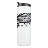 Schatten-Schuppen-Drache Thermosbecher (Nach rechts gedreht)