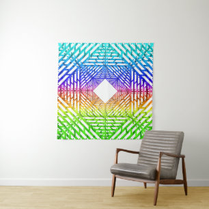 Schatten-Spektrum ( Regenbogen 2 ) Wandteppich