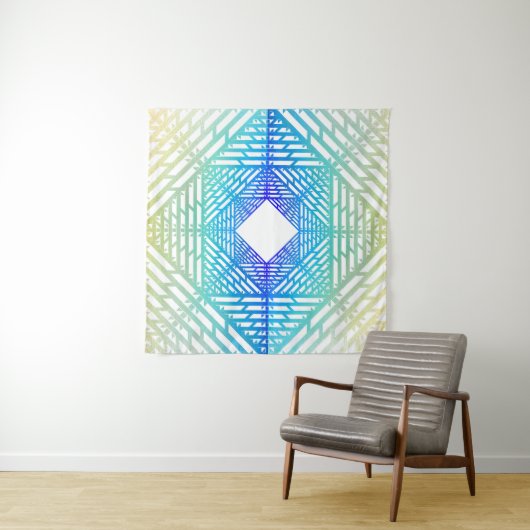 Schatten-Spektrum (Regenbogen) Wandteppich (Beispiel)