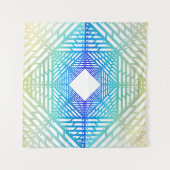Schatten-Spektrum (Regenbogen) Wandteppich (Vorderseite)