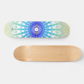 Schatten-Spiegel-Mandala Skateboard (Horizontal)