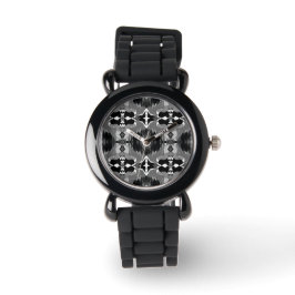 Schatten Spiegel Muster Armbanduhr