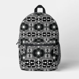 Schatten Spiegel Muster Bedruckter Rucksack