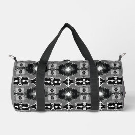 Schatten Spiegel Muster Duffle Bag