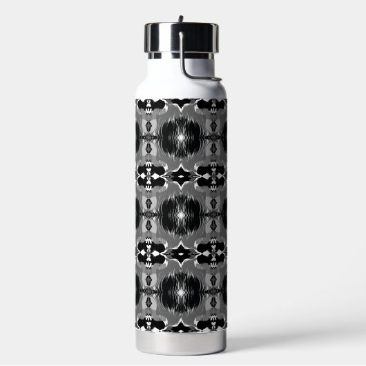 Schatten Spiegel Muster  Trinkflasche (Links)