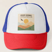 Schatten Truckerkappe (Vorderseite)