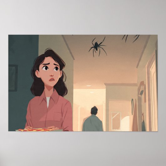 Schatten Über Kopf Poster (Vorne)