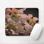 Schatten und leichte Lacecap Hydrangea-Blume Mousepad (Mit Mouse)