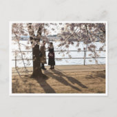 "Schatten unter dem Kirschbaum" Postkarte (Vorderseite)