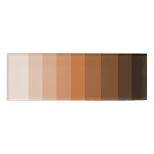 Schatten von Brown-Namensschild Namenschild