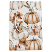 SCHATTEN VON BROWN- UND KREAHANDECKEN, DIE FALL-PU MITTLERE GESCHENKTÜTE (Vorderseite)