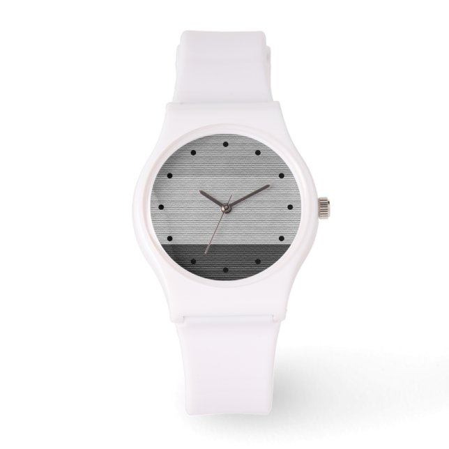 Schatten von Grau Armbanduhr (Vorderseite)