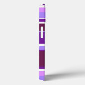 Schatten von lila Streifen Case-Mate iPhone Fall Case-Mate iPhone Hülle (Rückseite / Rechts)