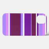 Schatten von lila Streifen Case-Mate iPhone Fall Hülle (Rückseite (Horizontal))