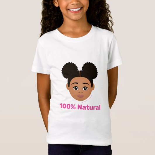 Schatten von Melanin 100% Natur T-Shirt (Vorderseite)