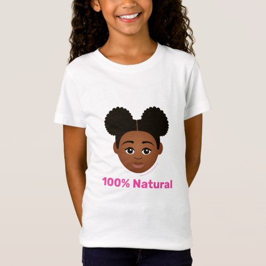 Schatten von Melanin 100% Natur T-Shirt (Vorderseite)