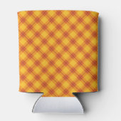 SCHATTEN VON ORANGE- UND BROWN FALL PATTERN DOSENKÜHLER (Rückseite)