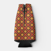 SCHATTEN VON ORANGE- UND BROWN FALL PATTERN FLASCHENKÜHLER (Rückseite)