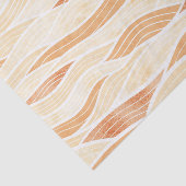 SCHATTEN VON PEACH WAVE PATTERN SEIDENPAPIER (Ausschnitt)