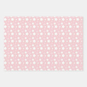 SCHATTEN VON PINK & TAN BALLOONS & STARS GESCHENKPAPIER SET (Vorderseite 3)