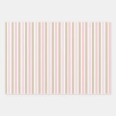 SCHATTEN VON PINK & TAN TEDDY BÄRS STARS & STRIPES GESCHENKPAPIER SET (Vorderseite 3)