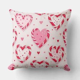 SCHATTEN VON PINK VALENTINE CANDY HEARDS KISSEN