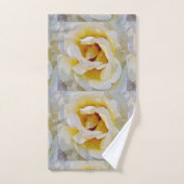 Schatten von Weiß zum Gelb Badhandtuch Set (Handtuch)