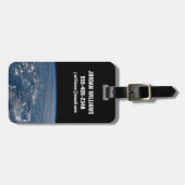 Schatten von Wolken über das philippinische Meer Gepäckanhänger (Vorderseite horizontal)