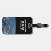 Schatten von Wolken über das philippinische Meer Gepäckanhänger (Rückseite horizontal)