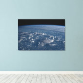 Schatten von Wolken über das philippinische Meer Leinwanddruck (Insitu (Holzboden))