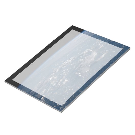 Schatten von Wolken über das philippinische Meer Notizblock (angewinkelt)