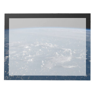 Schatten von Wolken über das philippinische Meer Notizblock