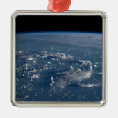 Schatten von Wolken über das philippinische Meer Ornament Aus Metall (Vorne)