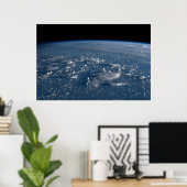 Schatten von Wolken über das philippinische Meer Poster (Heimbüro)