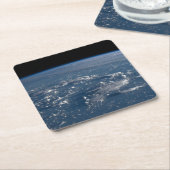 Schatten von Wolken über das philippinische Meer Rechteckiger Pappuntersetzer (angewinkelt)