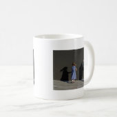 Schatten-Wand Kaffeetasse (VorderseiteRechts)