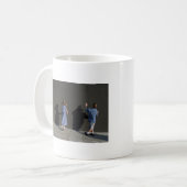 Schatten-Wand Kaffeetasse (Vorderseite Links)