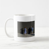 Schatten-Wand Kaffeetasse (Links)