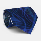 Schatten-Wirbel Krawatte (Gerollt)