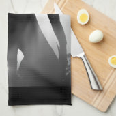 Schatten-Wolfanime-Tuch Handtuch (Viertel Falte)