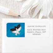 Schattenadler auf blau (Insitu)